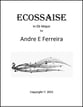 Ecossaise in Eb Major piano sheet music cover